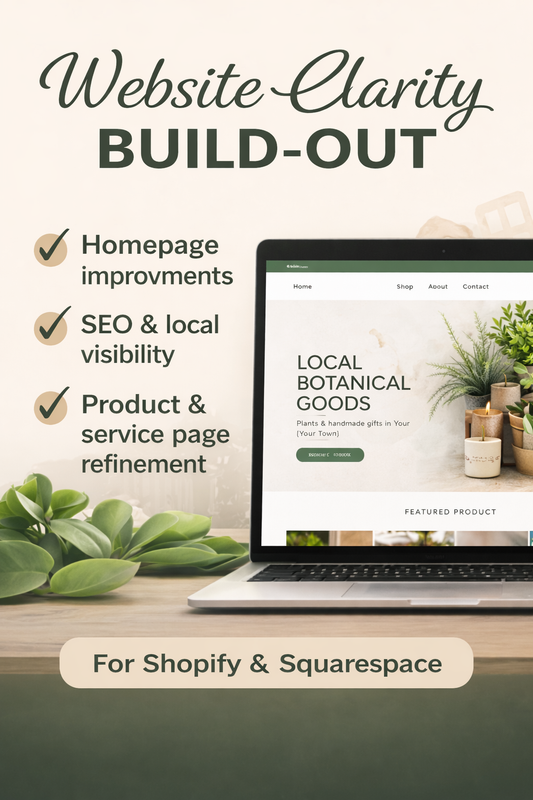 Website Clarity Build-Out